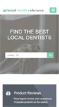 Mobile Screenshot of dentalhealthreference.com